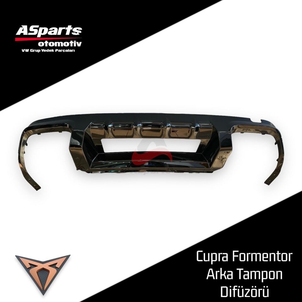 Cupra Formentor 1.5 - 2.0 TSI Arka Tampon Difüzör (Orijinal)