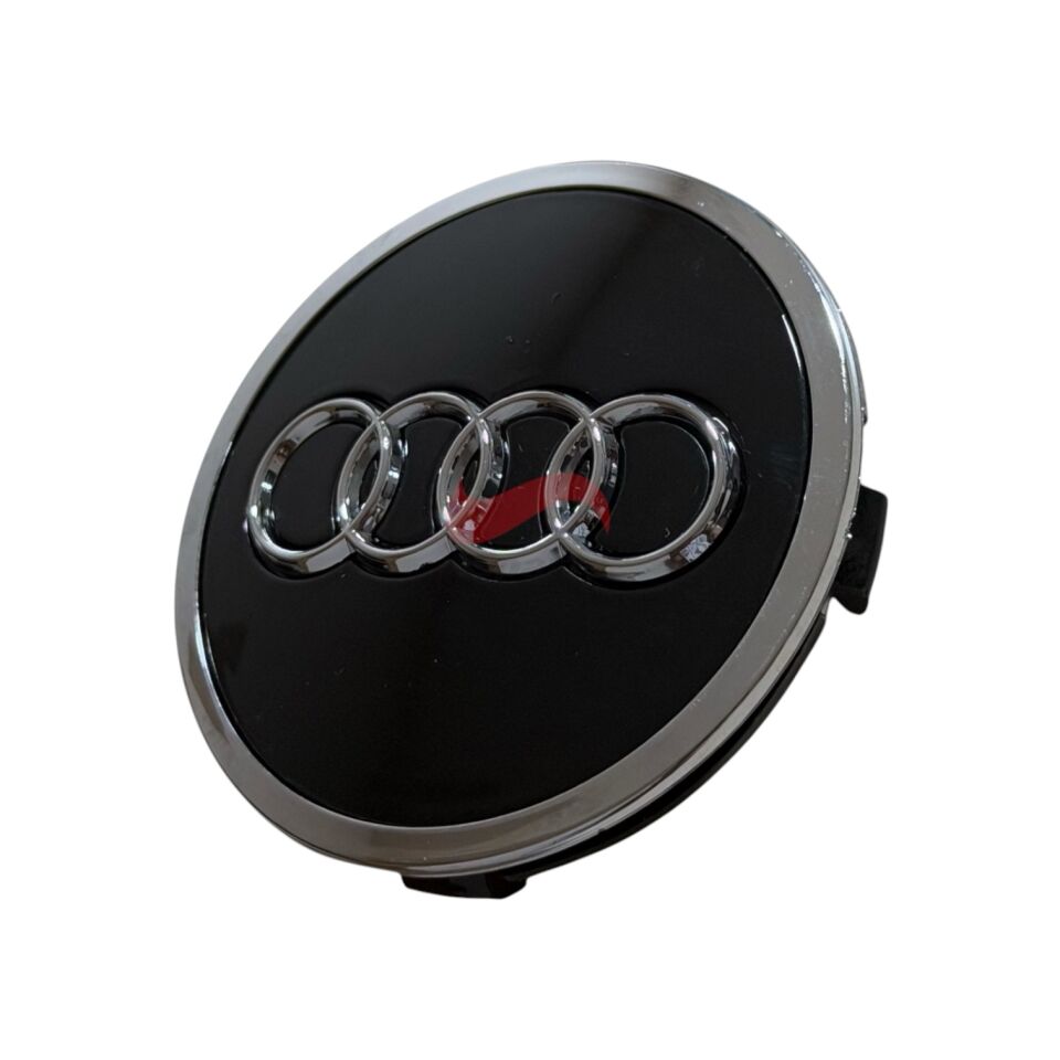 Audi A4 - A5 - A6  [ 2016 - 2022 ] Jant Göbek Arması 8W0601170 (Siyah)