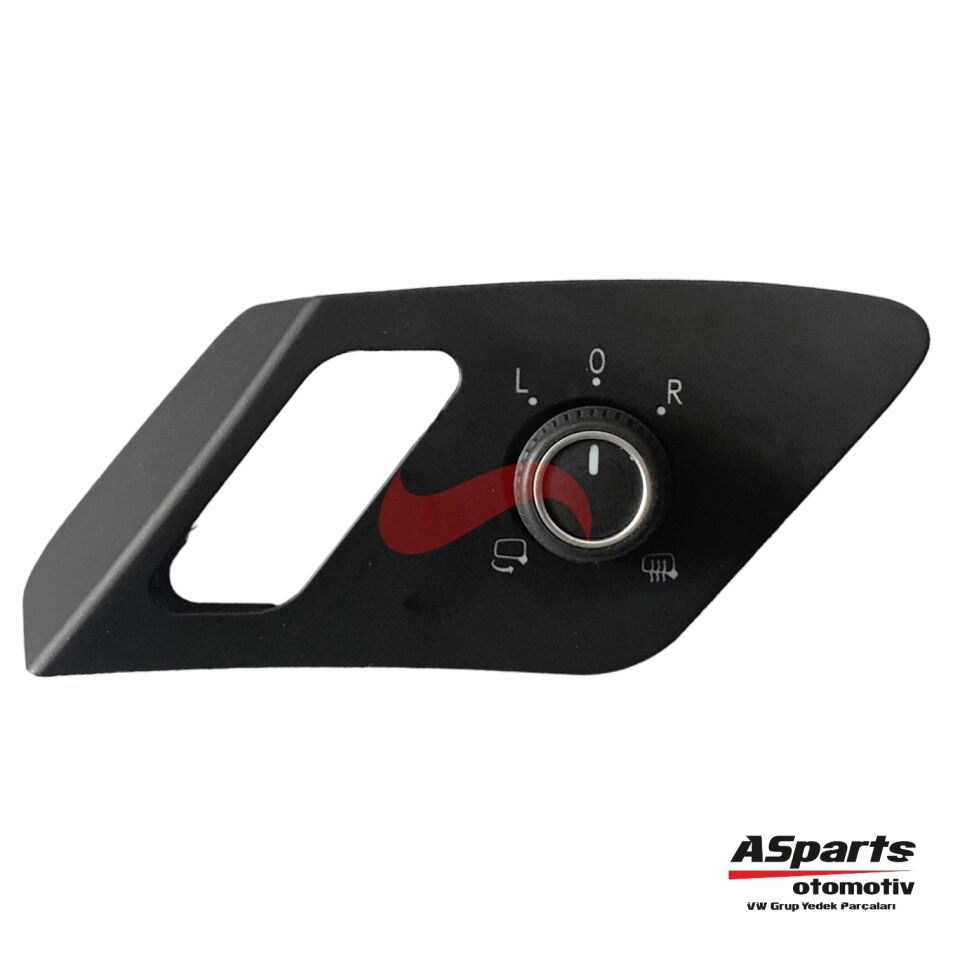 Golf 7-Golf 7.5 Katlanır Ayna Seti & Düğme Çevre Aydınlatmalı  5G0198857