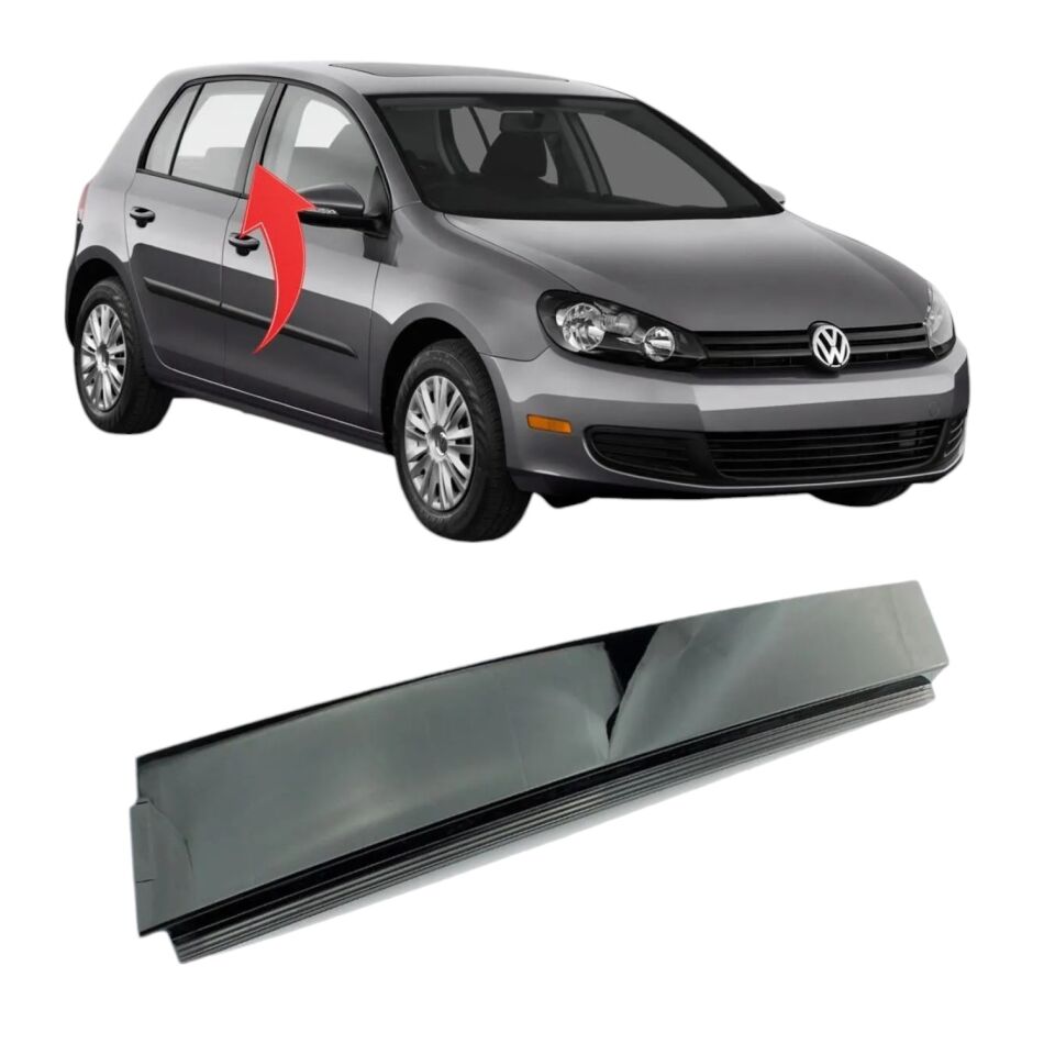 Volkswagen Golf 6 Sağ-Yolcu Ön Kapı Direk Kaplaması 2009-2012 5K4837902A