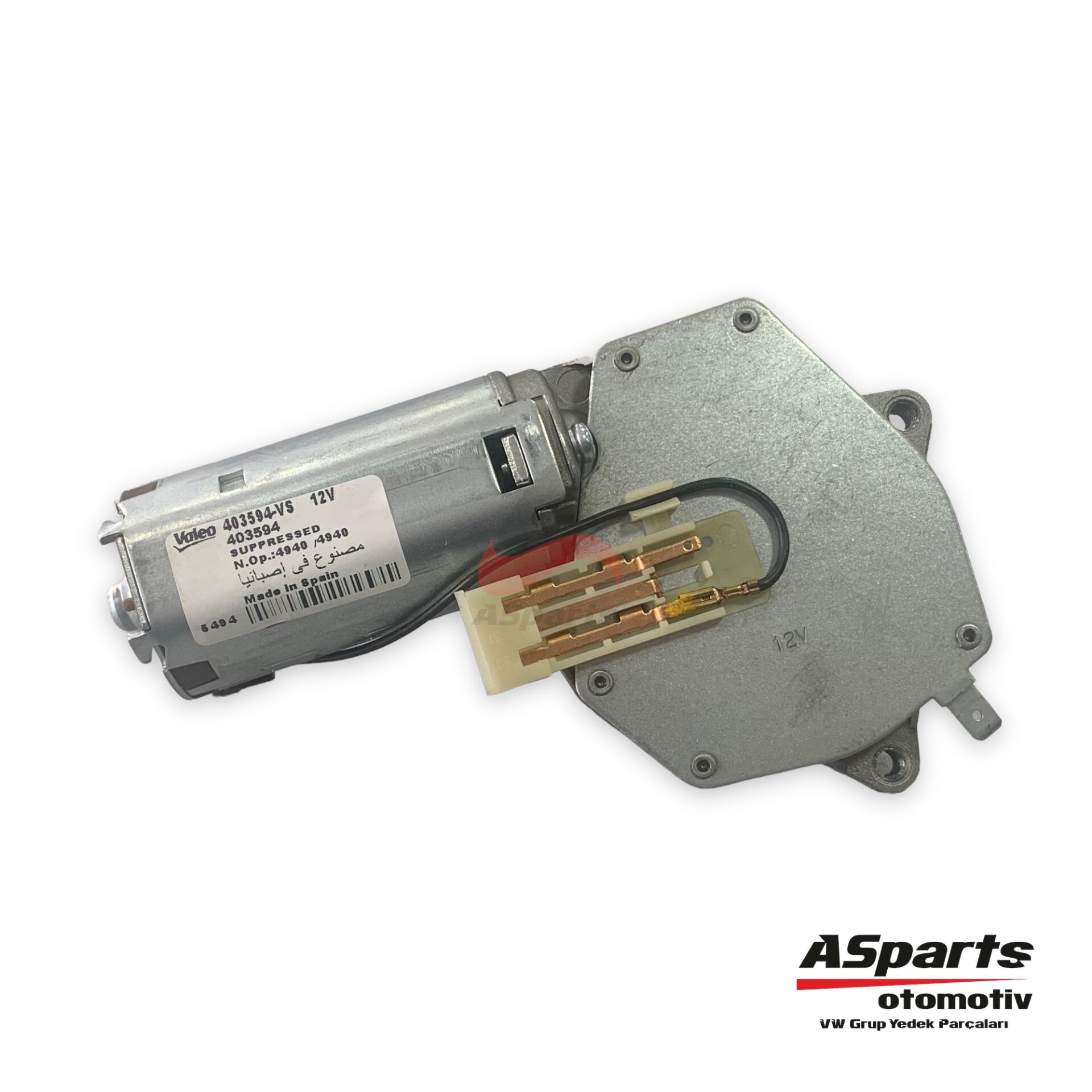 Transporter T4 Arka Silecek Motoru Valeo 403594 701955713A