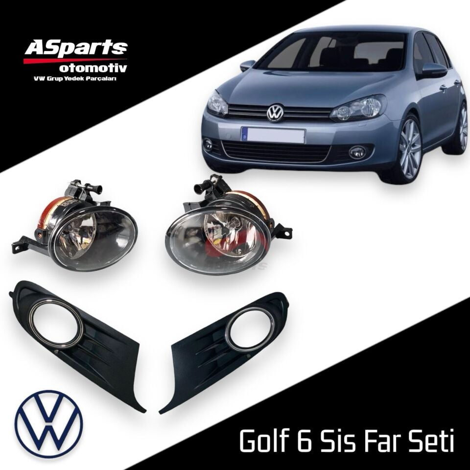 Volkswagen Golf 6 Sis Far Seti 5K0198700
