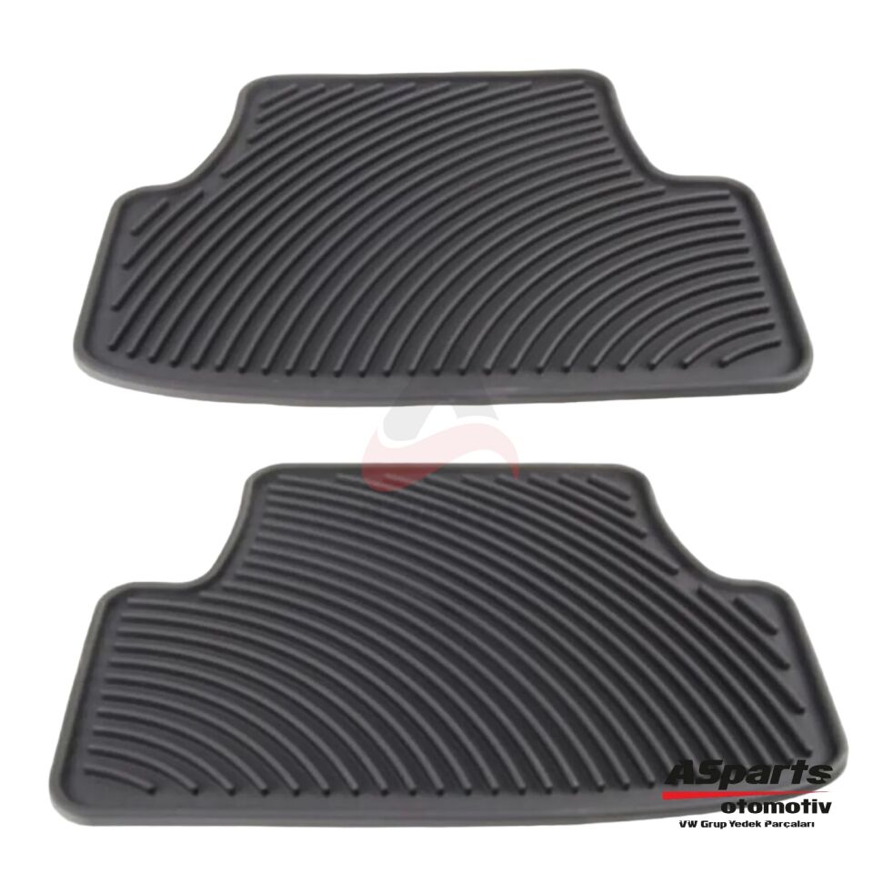 Volkswagen Golf 7 - 7.5 Paspas Araç içi Kauçuk Paspas (TDI Yazılı) 5G1061550A