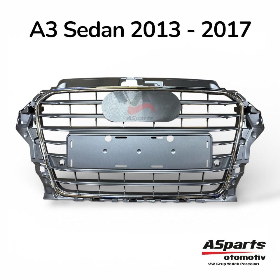 Audi A3 2013 - 2017 Sedan Ön Panjur Kromlu 8V5853651H